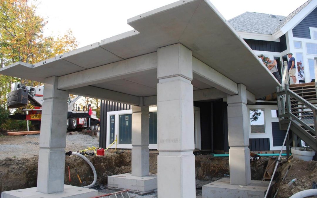 Private Residence – Precast Deck and Foundation